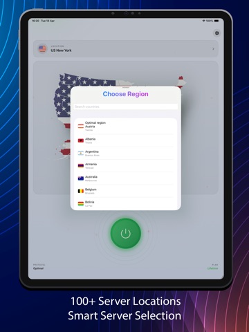 RealVPN - Super Fast VPN Proxy iPad screenshot
