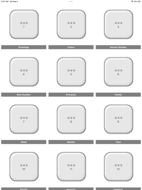 EasyKorean for Beginner iPad screenshot 1 - Education app