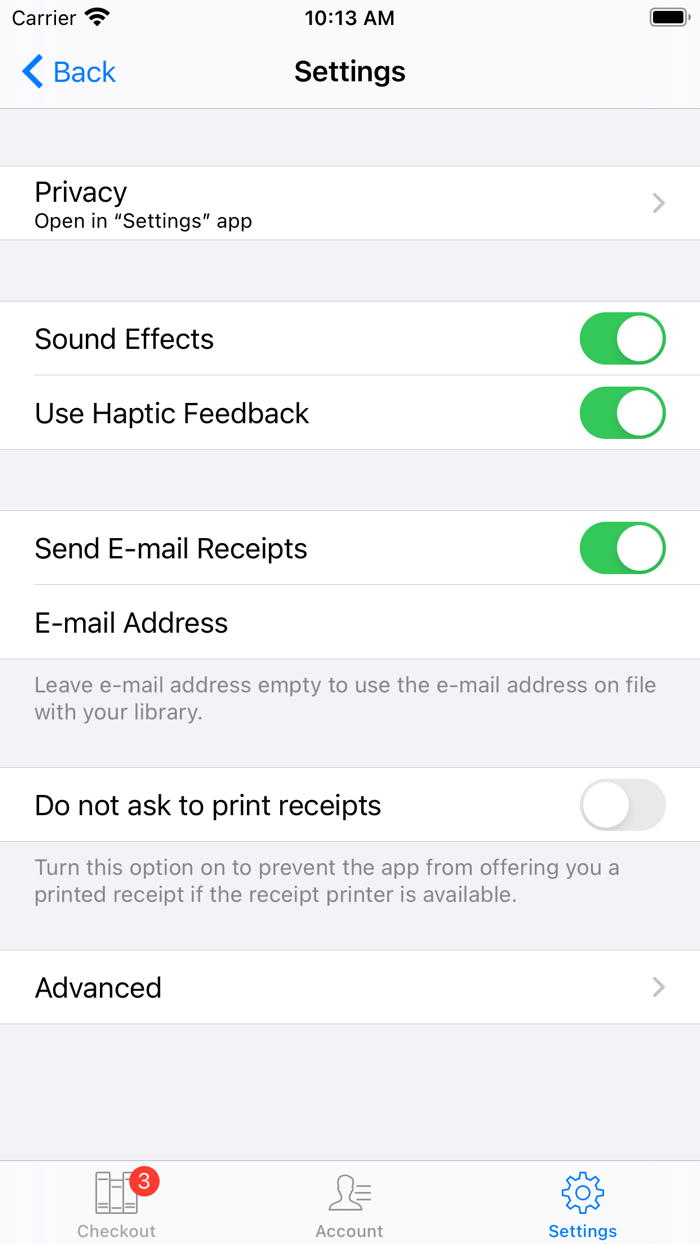 NCW Libraries Self-Check
