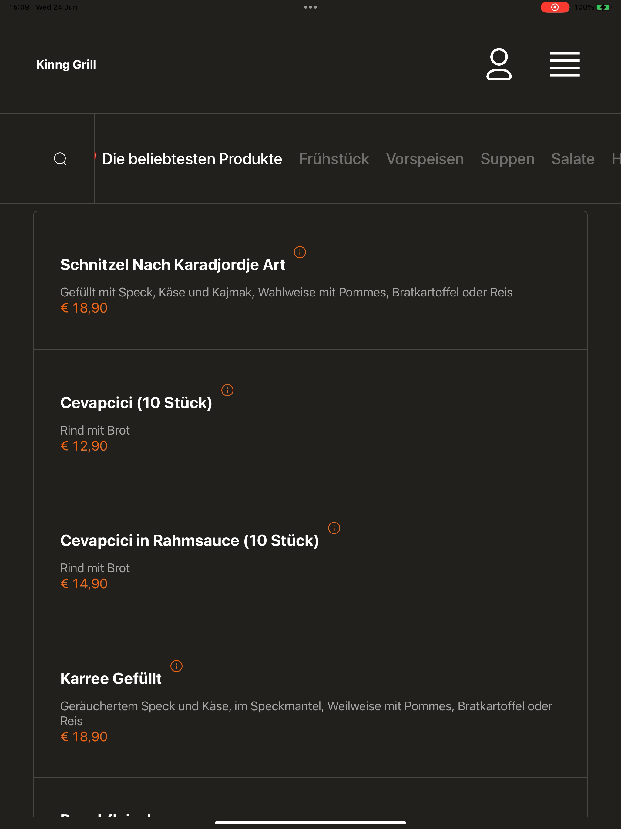 Kinng Grill screenshot 11