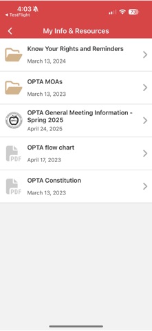 Orchard Park Teachers Screenshot 2 of 4