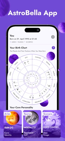 AstroBella Astrology Horoscope screenshot