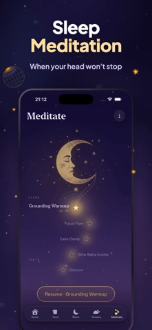 Fortune Telling: Moonwake iPhone screenshot