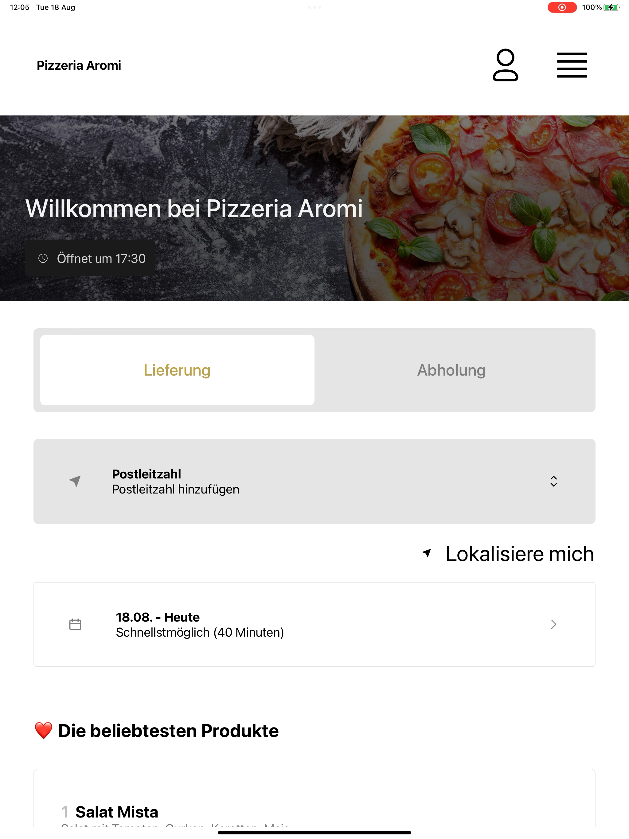 Pizzeria Aromi screenshot 9