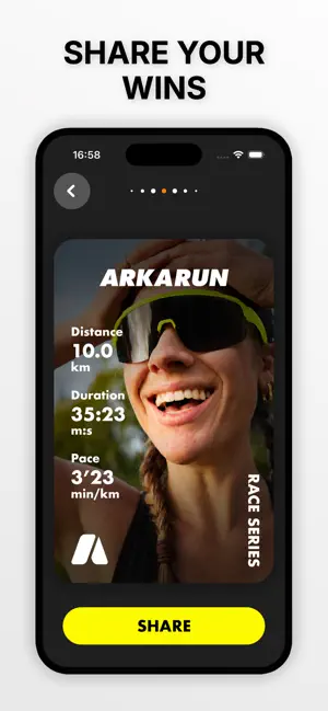 Tracker & Share - Arkarun screenshot 2