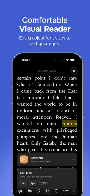 EchoRead: Audio Ebook Reader screenshot 3