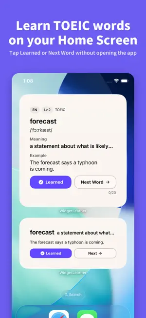Widget Learner screenshot 1