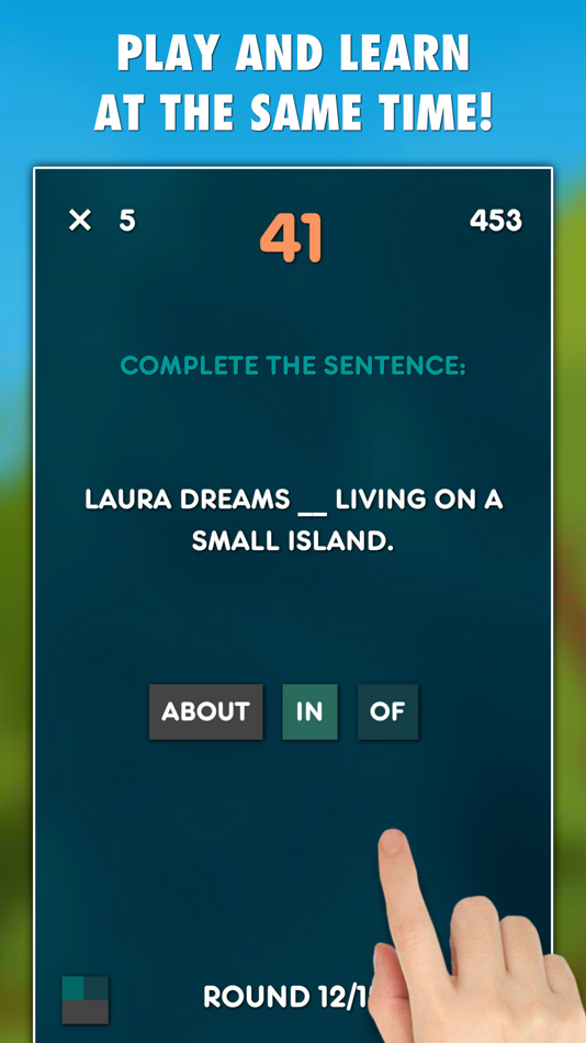 #2. Prepositions Test (iOS) 由: Michal Sajban