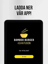 Bamboo Burger ipad bilder 0