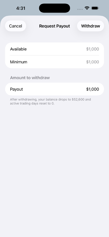 PropDesk: Prop Firm Tracker 的 App Store 截图 3
