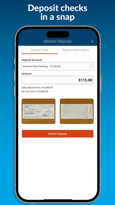 Bell Bank Mobile Screenshot