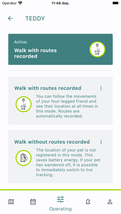 Mala GPS Screenshot