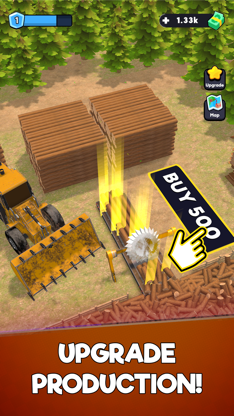 Idle Lumber Chopper Empire Inc screenshot 3