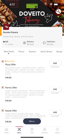 Dovieto Pizzaria screenshot