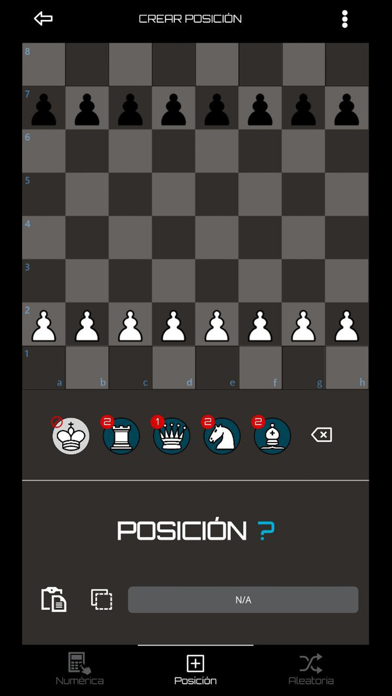 Chess 960 Generator App Screenshot 3 - AppWisp.com