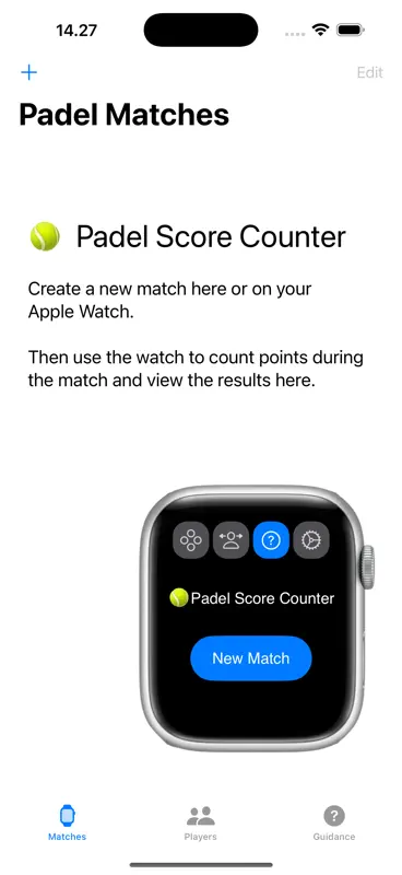 Padel Score Counter screenshot 1 of 5