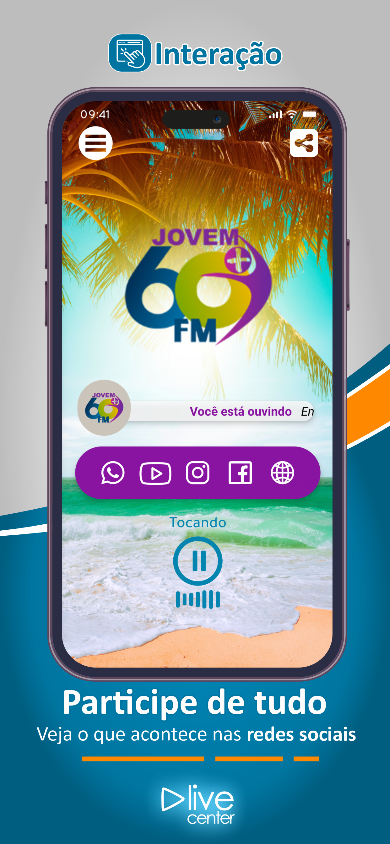 Jovem 60+ FM screenshot 2