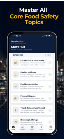 Complyra Prep iPhone screenshot