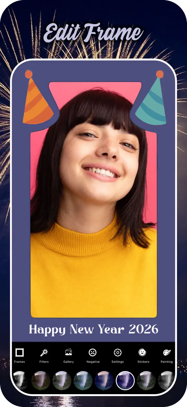 Screenshot #2 pour 2026 Happy New Year Frames