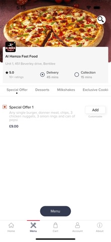 Al Hamza Fast Food Screenshot 2 of 3