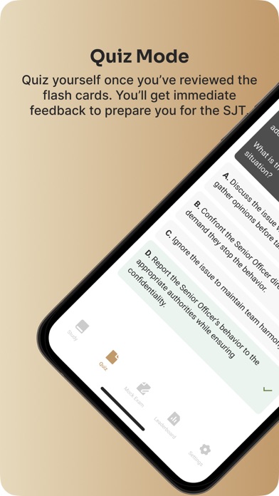 Ace SJT (Air Force) iPhone screenshot 3 - Education app