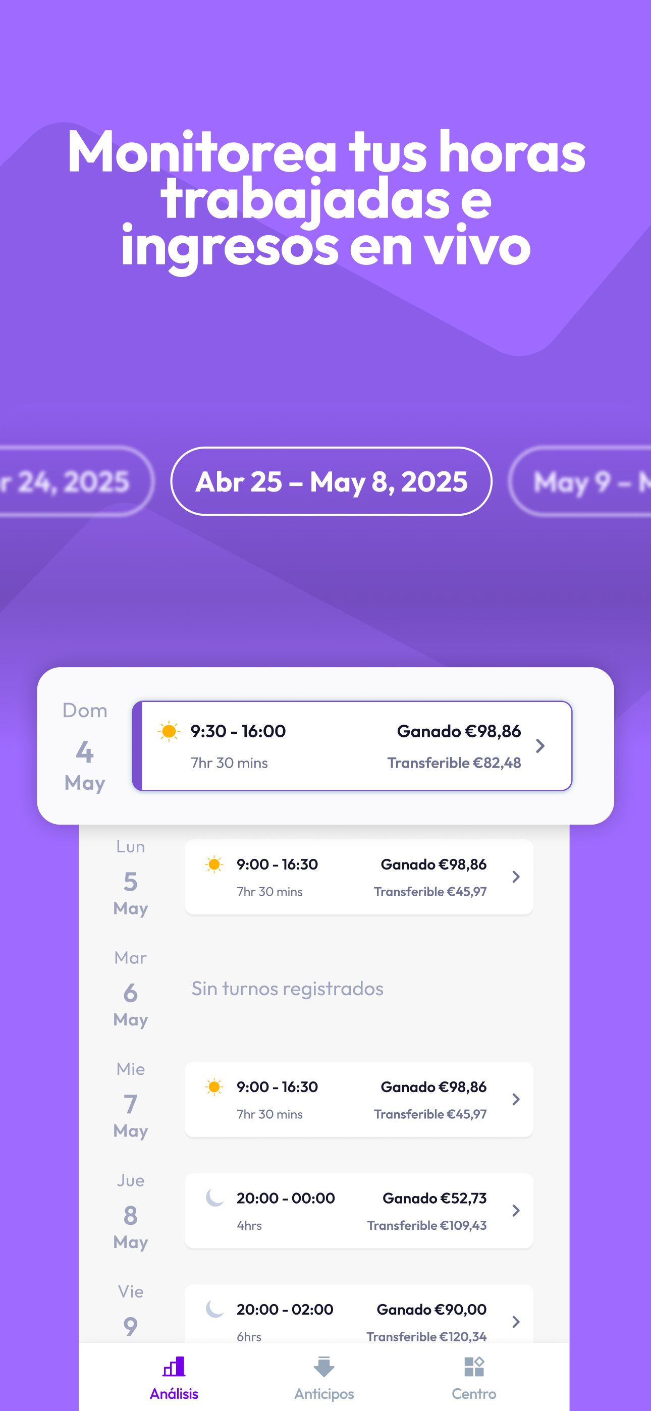 Wagestream screenshot 3