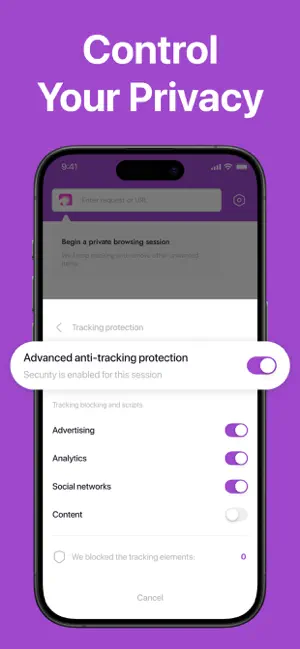 The private browser арр screenshot 2