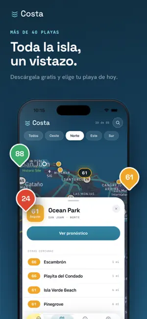 Costa: Playas de Puerto Rico iPhone screenshot 4