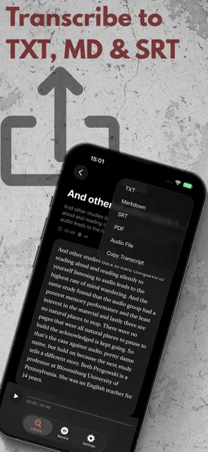 Private Recorder & Transcribe screenshot 4