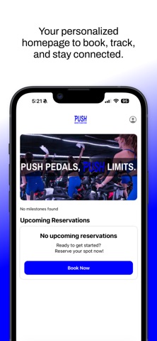 PUSH Cycling Studio iPhone screenshot