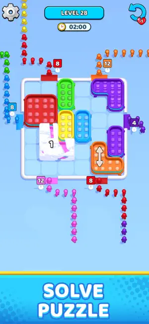 Sky Bus Jam Puzzle screenshot 1