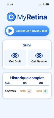 MyRetina screenshot