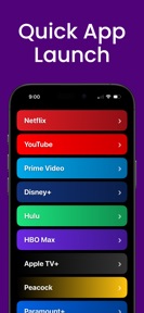 Universal Smart TV Remote App screenshot