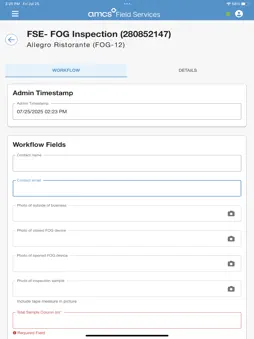 AMCS Field Worker screenshot 9