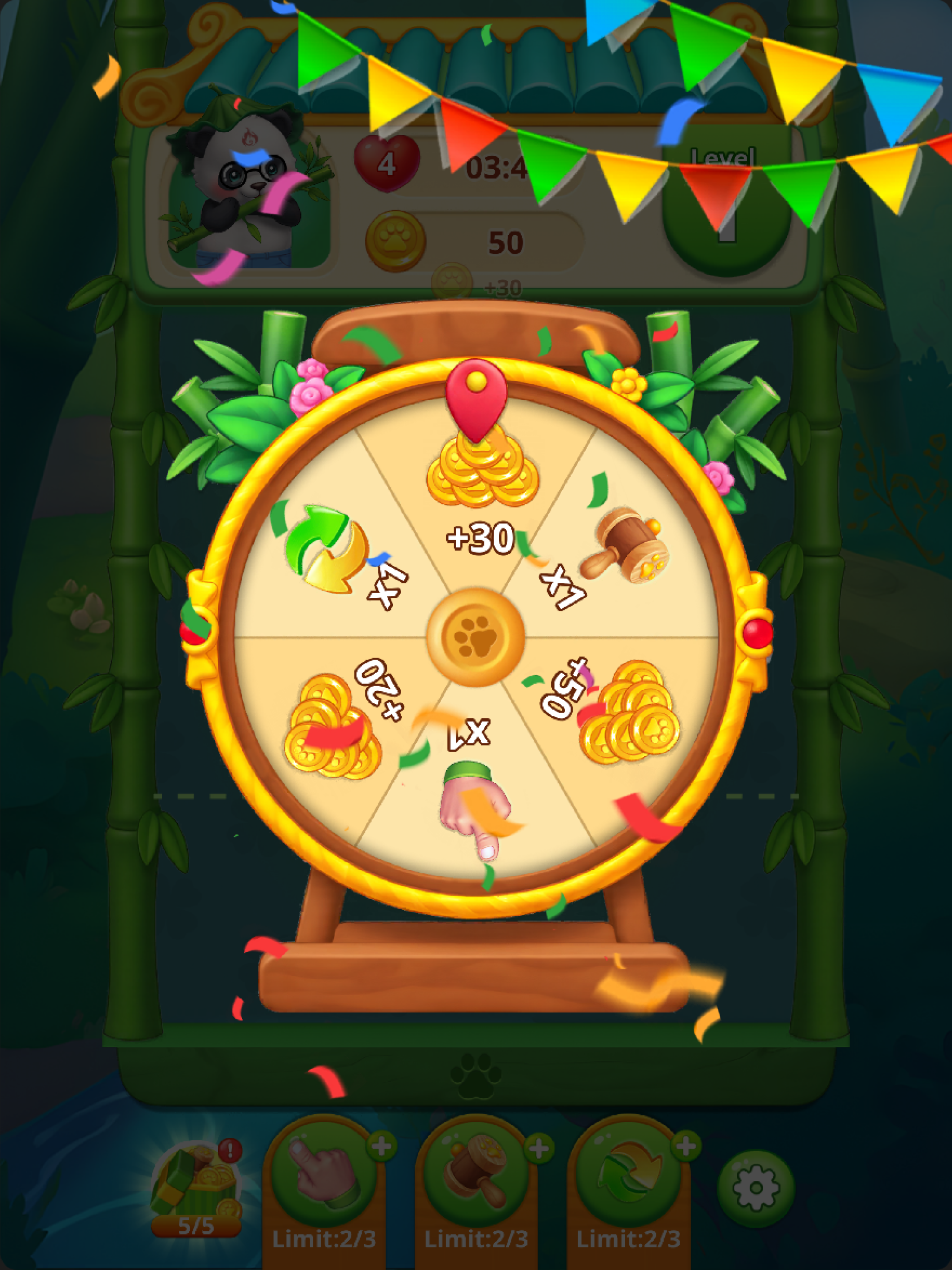 Panda Puzzle Drop screenshot 8