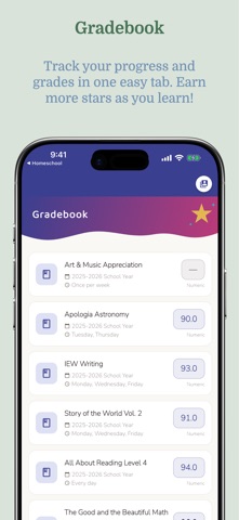 Homeschool Planner Student screenshot