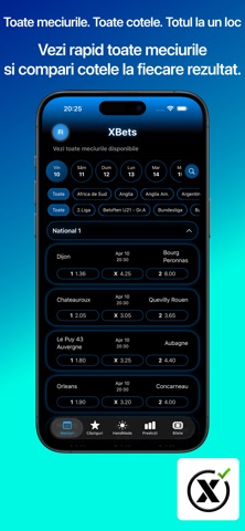 XBets screenshot