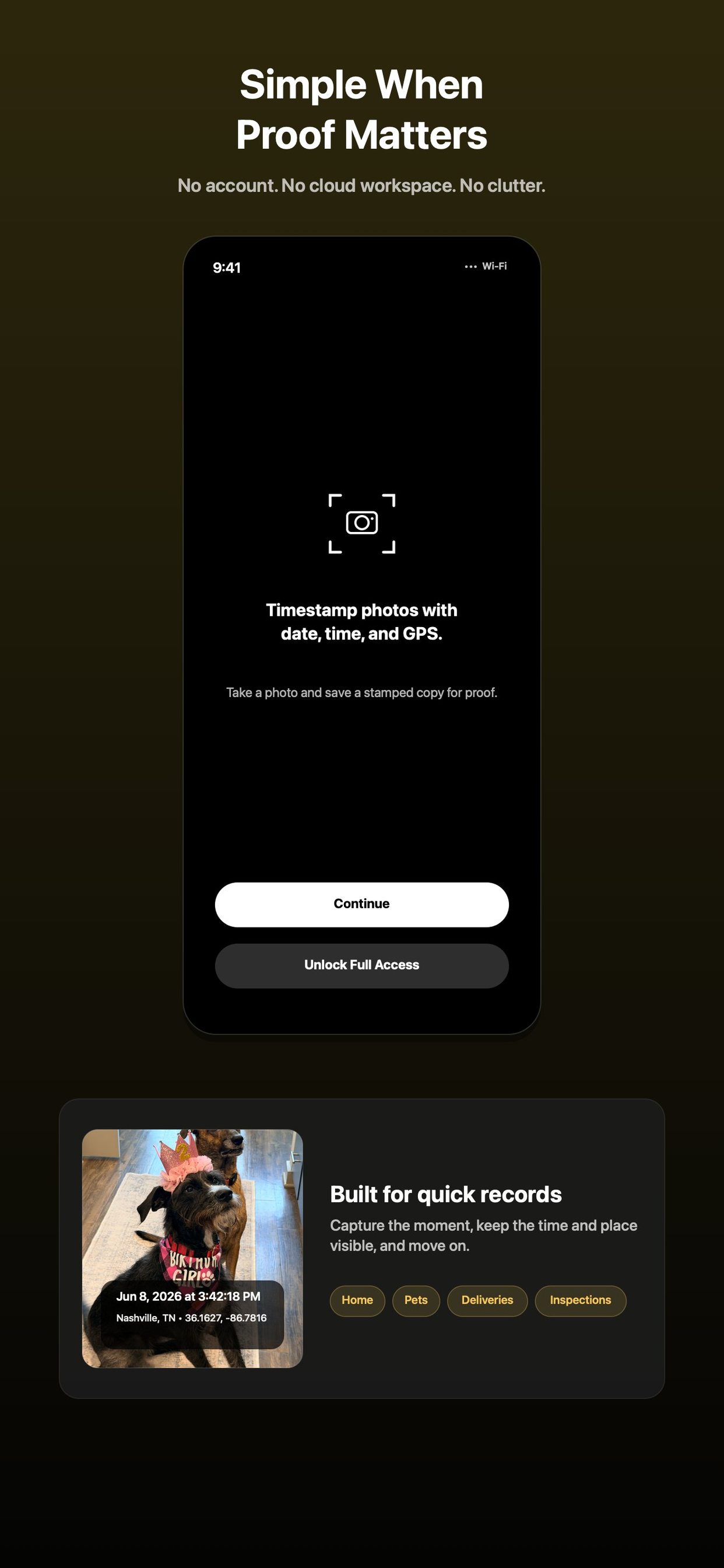 Photo Timestamp: GPS Date Time screenshot 3