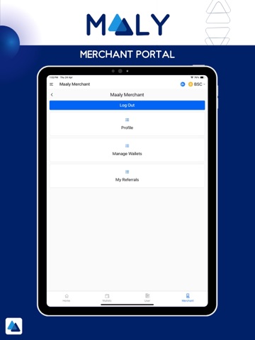Maaly Wallet iPad screenshot