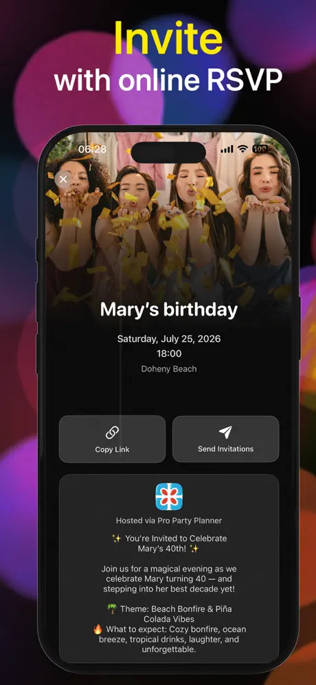 Pro Party Planner screenshot 5