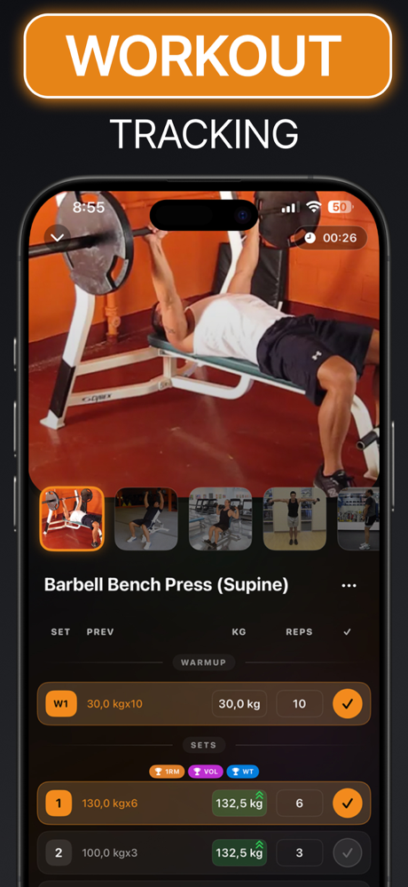 Gymeo - Scan & Workout Tracker screenshot 3