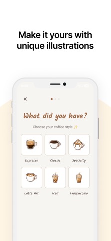 Lattelog - Coffee Journal screenshot