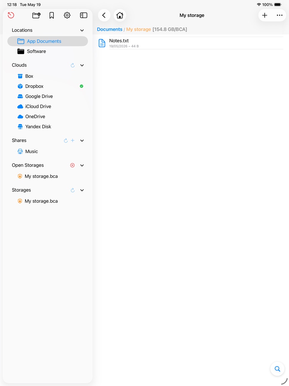iPad screenshot