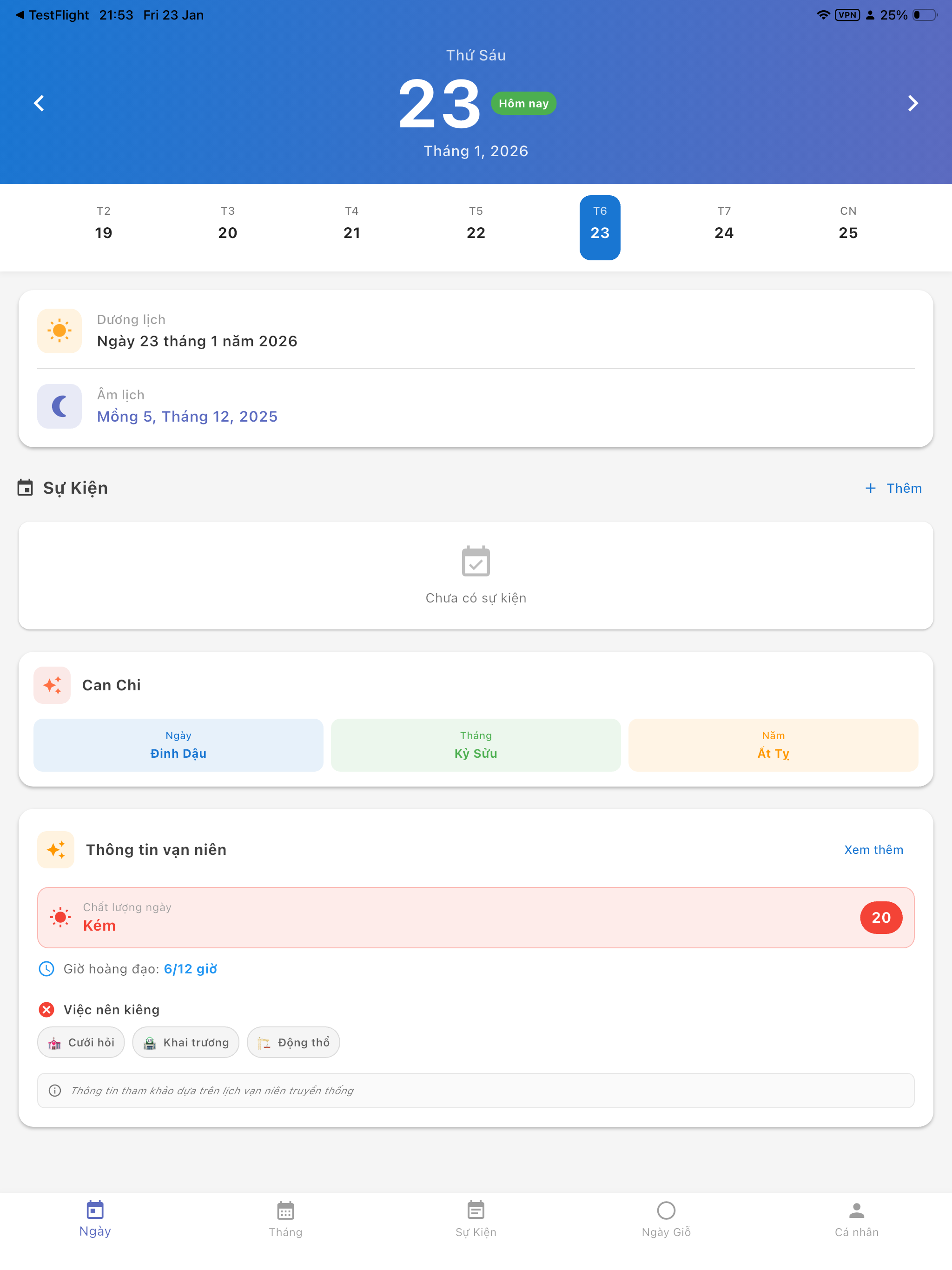 MyLunar - Calendar & Events