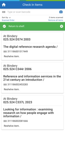 Digby® by OCLC® iPhone screenshot