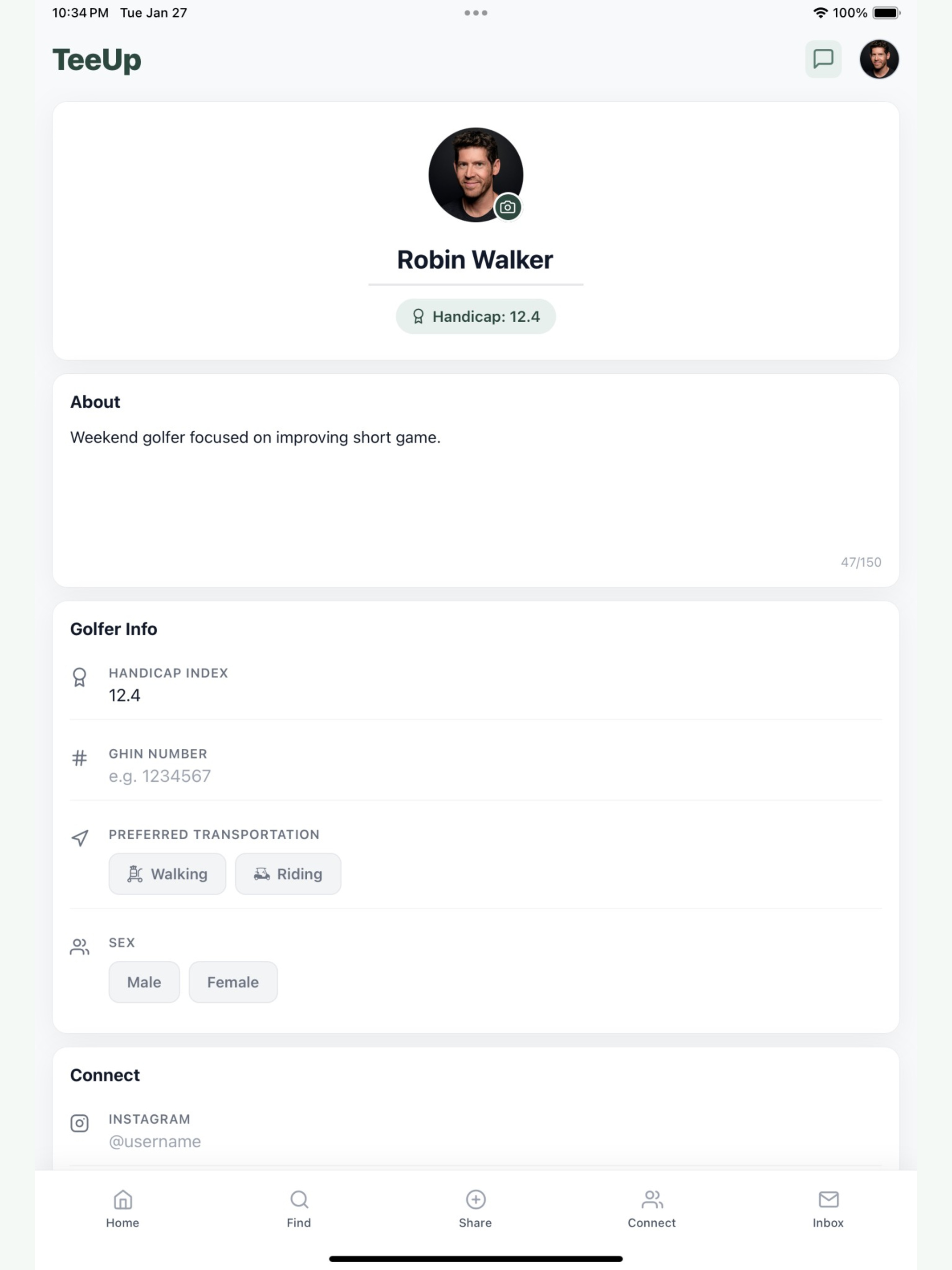 TeeUp: Join open tee times screenshot 10