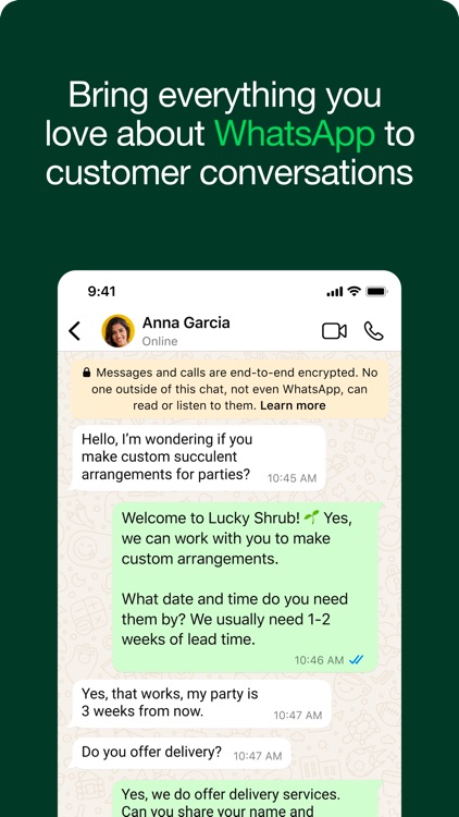 WhatsApp Business screenshot-7