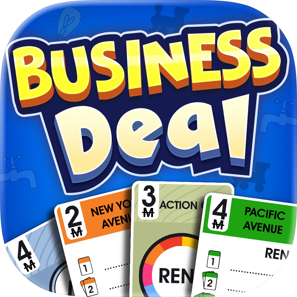 Apple App Store cover for Business Deal: Fun Card Game