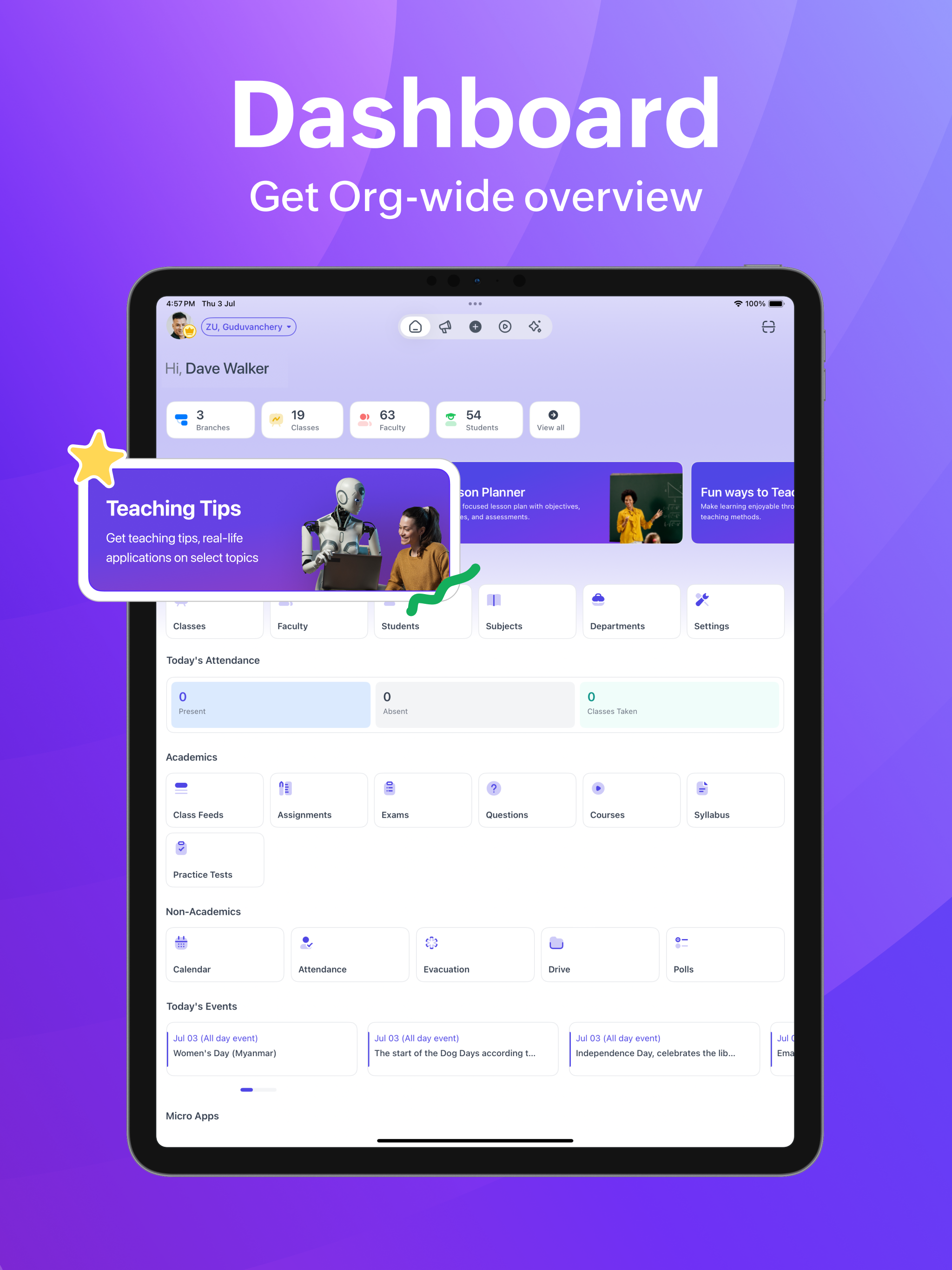 Zoho Classes Faculty