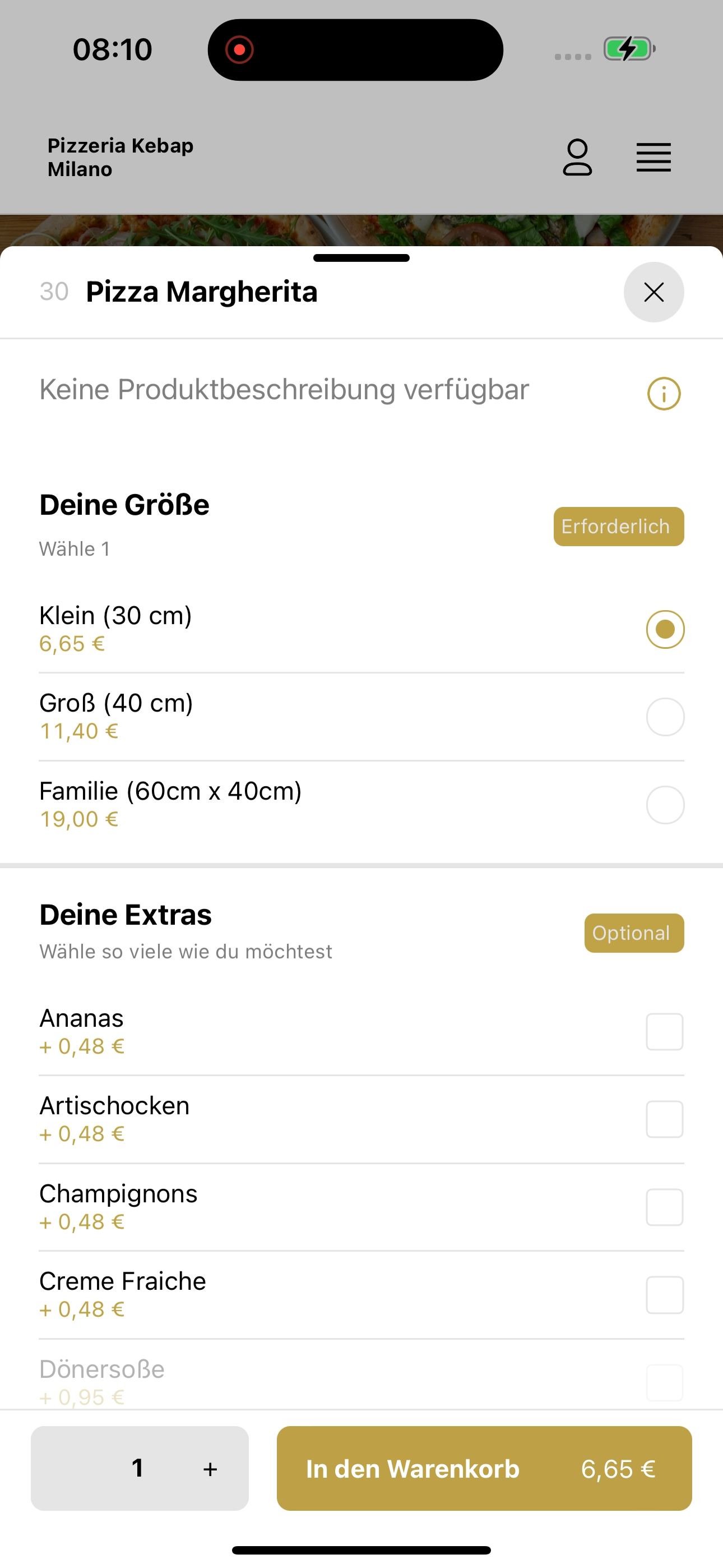 Pizzeria Kebap Milano screenshot 7